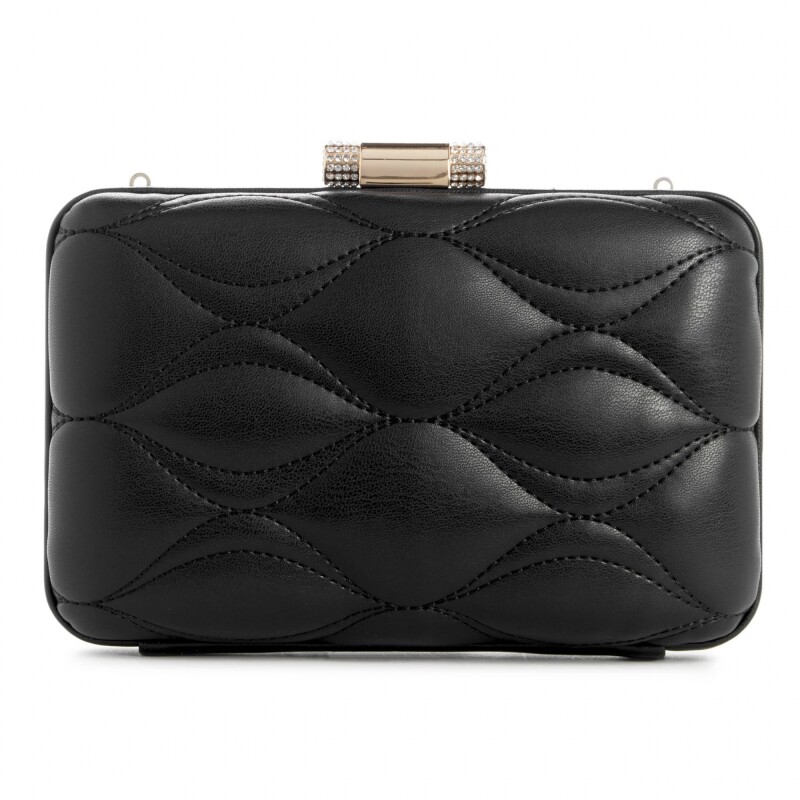 Small Leather Goods Isa Minaudiere Black