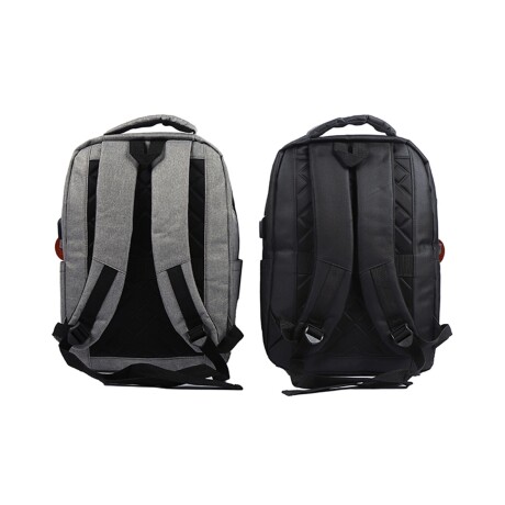 Mochila Canva Austin con porta Notebook Gris