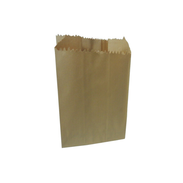 BOLSA PAPEL P 12X(7)X17 CM. MARRON 240 UNIDADES POR KILO APROX. MARRON