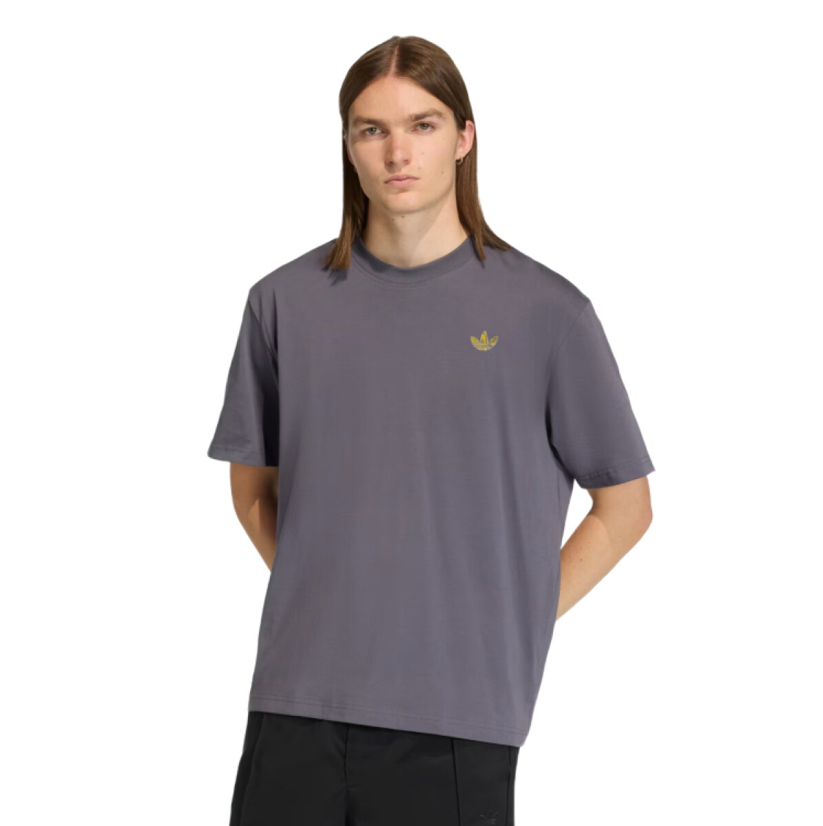 Remera Adidas Flag Gfx - Gris 