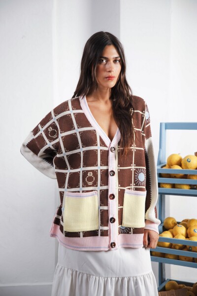 Cardigan SOL Chocolate