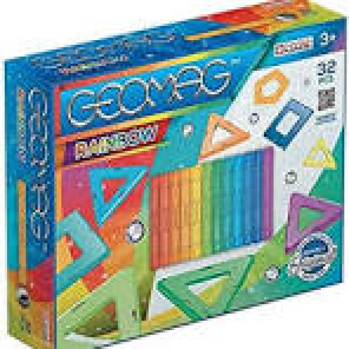 Juego magnético Rainbow 32 pcs 