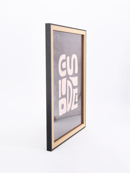 CUADRO ABSTRACT RUSTIC ESTAMPADO 1