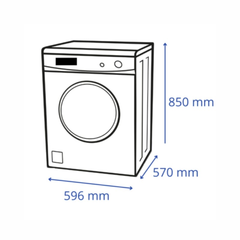 Secarropas James 8Kg Silver - 15 Programas Secarropas James 8Kg Silver - 15 Programas