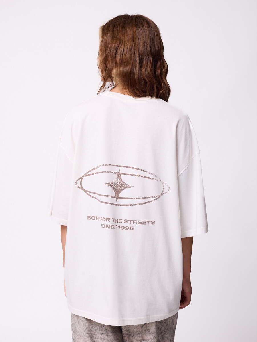 T-SHIRT LUNGAR DIXIE Crudo