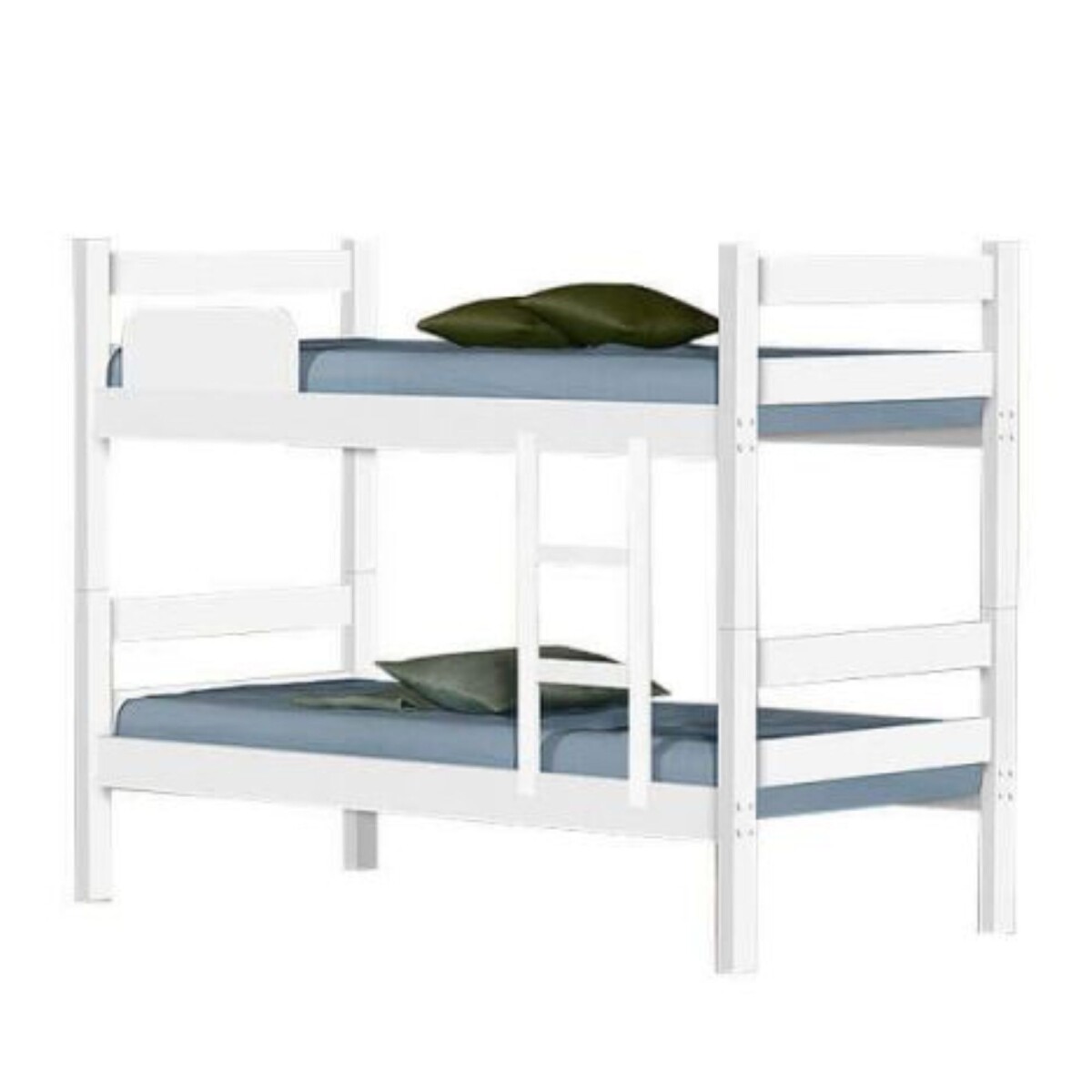 Cama de 2 pisos Beliche Prisma Abba Blanco 