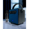 Parlante portátil bluetooth BTS-1866 3" karaoke con microfono azul Parlante portátil bluetooth BTS-1866 3" karaoke con microfono azul