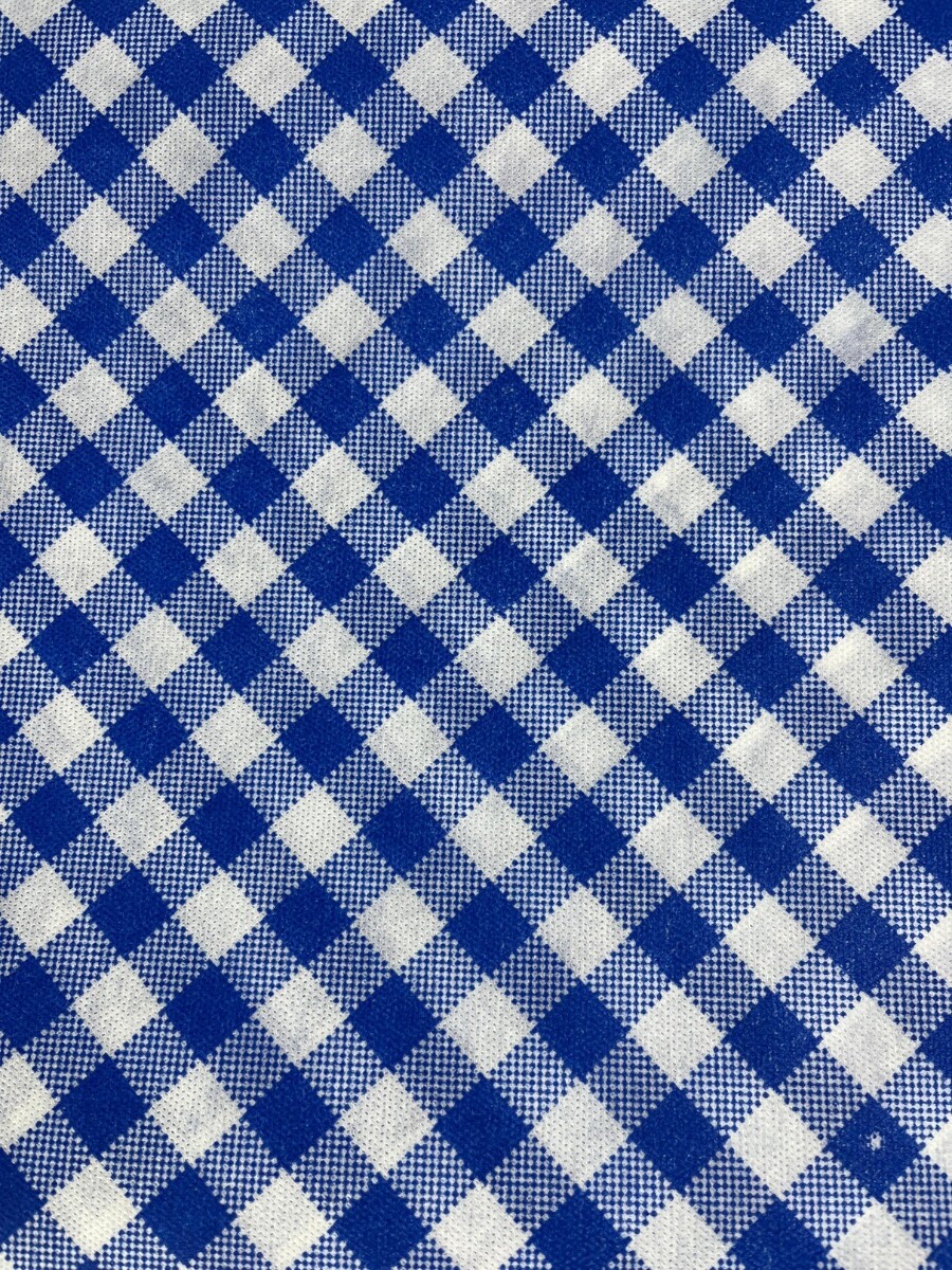 TNT ESTAMPADO - xadrez azul 