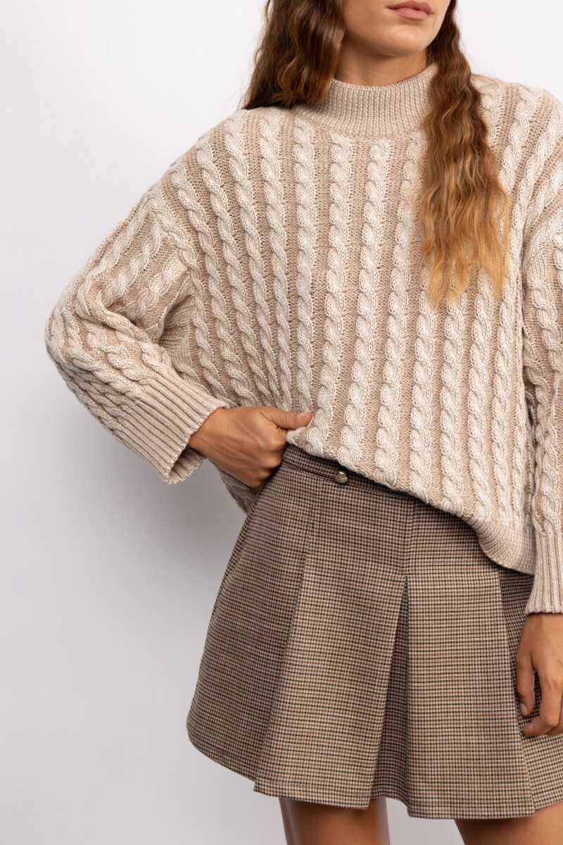 Sweater Edith Short - Crudo 