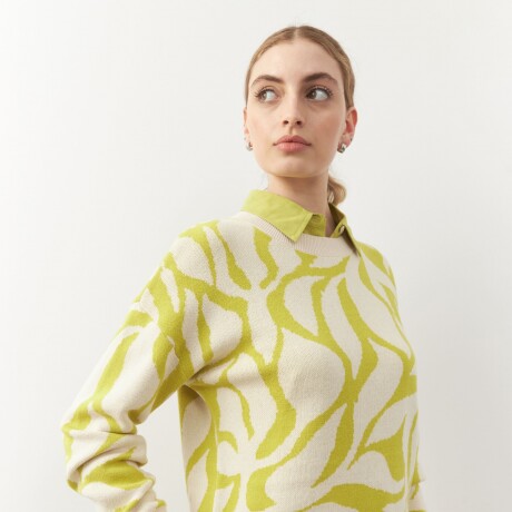 SWEATER ARAUCARIA Verde Manzana