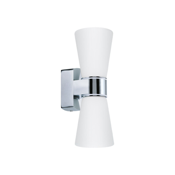 Aplique pared bidirecc.cromo 2XG9 L:27 IP44 CAILIN EG3260