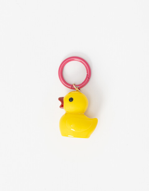 Llavero Acrilico Llavero Y Bag Charm Patito - Combinacion Bicolor