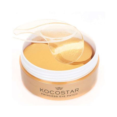 Princess Eye Patch Gold (Parches Descongestionantes, Iluminadoras E Hidratantes De Ojos) Mascarilla Para Las Ojeras