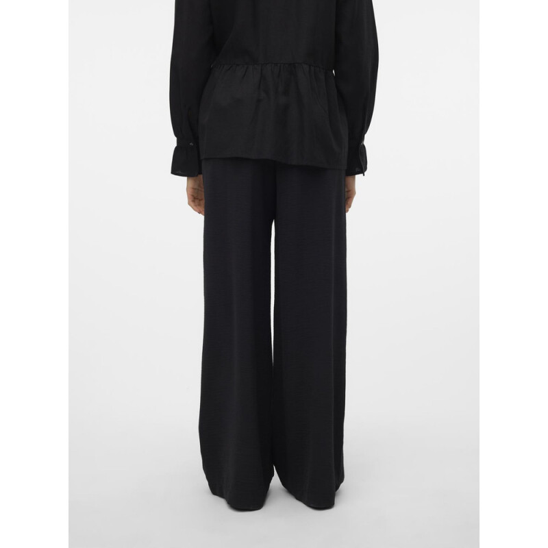 VMALVA H/W WIDE PANT WVN GA EXP BLACK