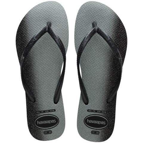 Ojotas Havaianas Slim Gloss Negro