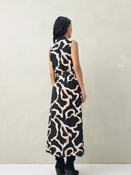 VESTIDO D.CASSIN SANTA TERESA NEG NARA