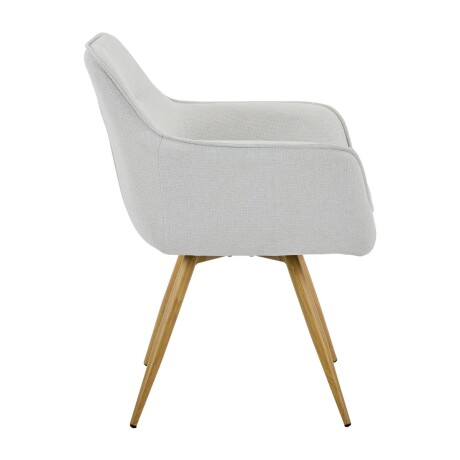 Silla Giratoria Armonía - Tela Rústica W3 (Beige)