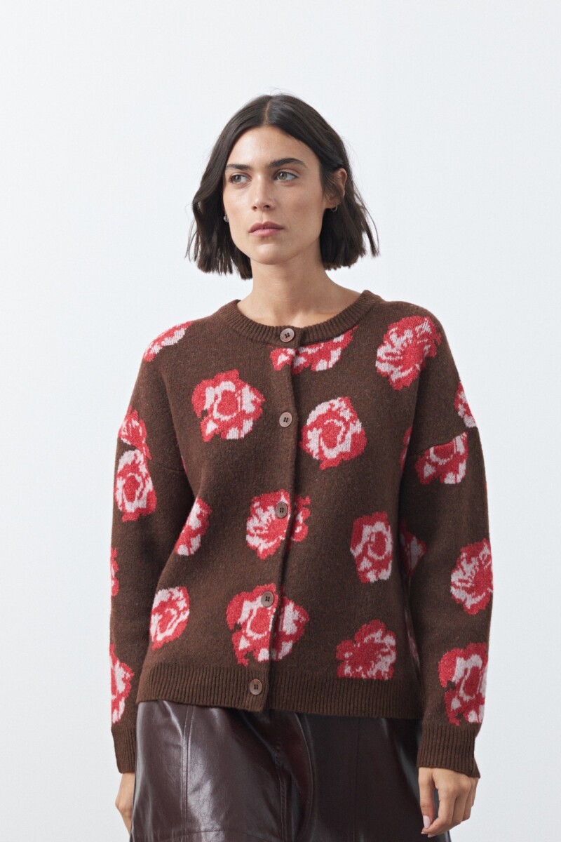 CARDIGAN COSME Chocolate