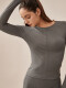 REMERA PALMA GRIS OSCURO