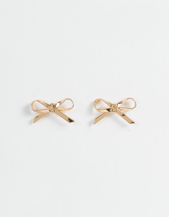Aros Pasantes Moño Aros De Moño - Dorado