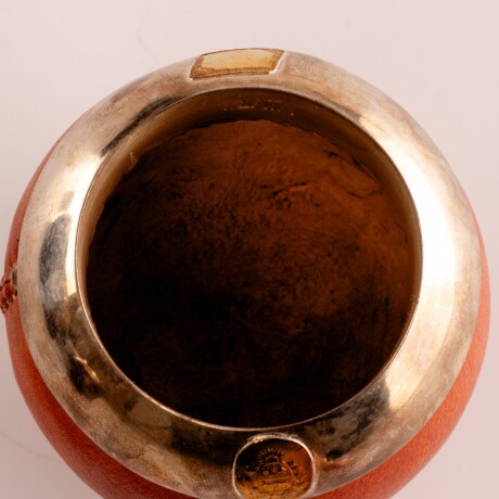 Mate porongo Plata y Oro M22
