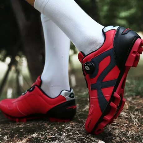 Zapatilla de Ciclismo Mtb Talle 38 Color: Rojo 001