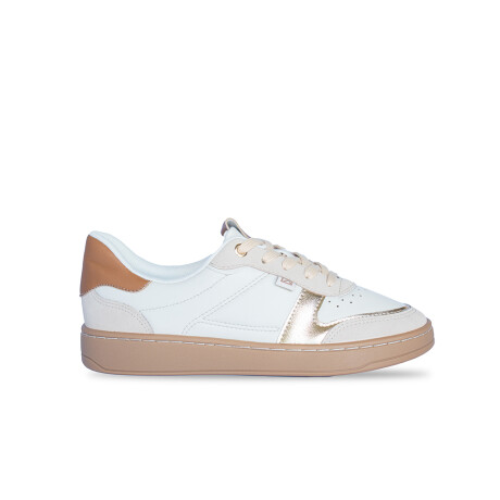 Calzado deportivo Dama Piccadilly OFF WHITE/GOLD/BROWN