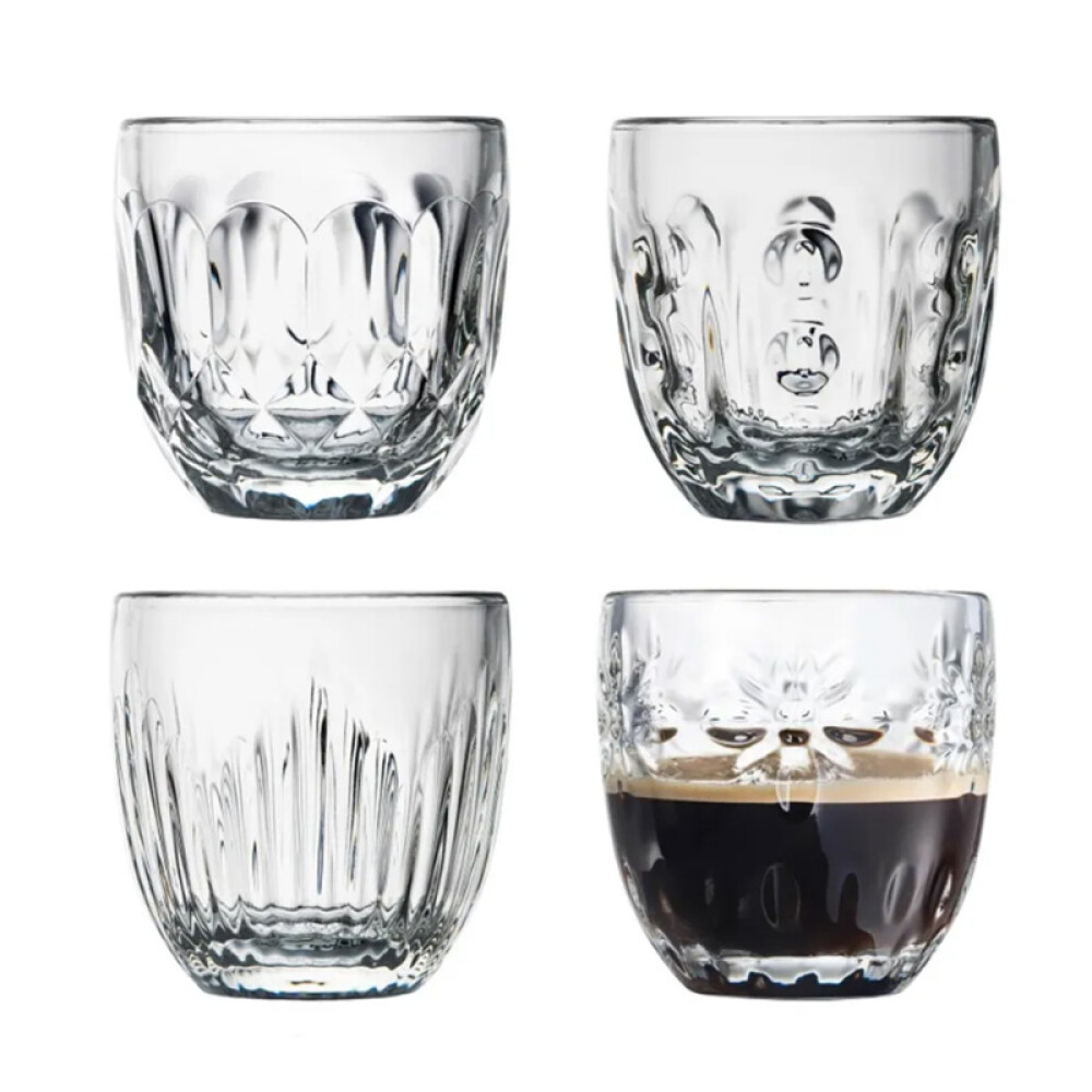 Set 4 vasos espresso TROQUET Set 4 vasos espresso TROQUET