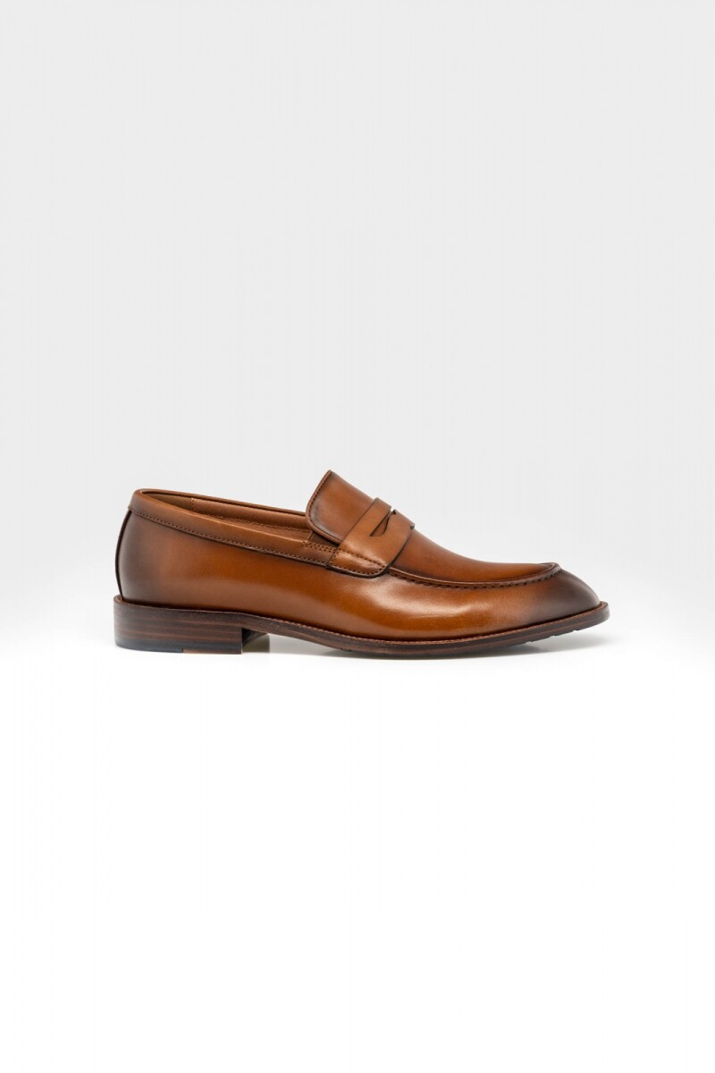 Mocasin Cuero - Tan 