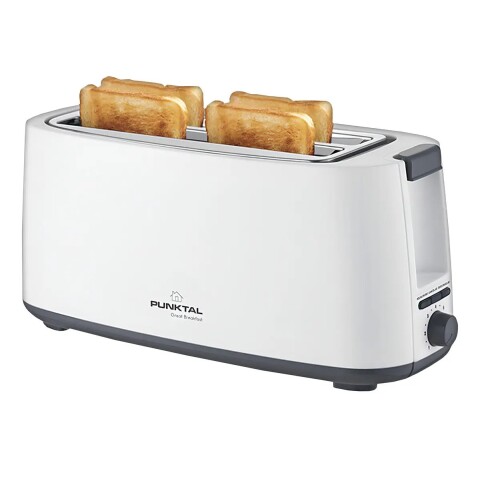 Tostadora Punktal 4 Panes 1400W 7 Niveles Blanco Paredes Frías PK-T804 Tostadora Punktal 4 Panes 1400w 7 Niveles Blanco Paredes Frías Pk-t804