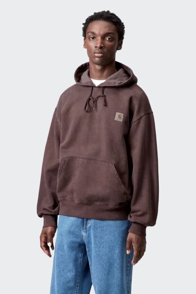 Hooded Vista Sweat Marron