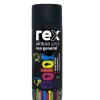 Pintura en Aerosol Spray Uso general - Secado Rápido Negro Mate