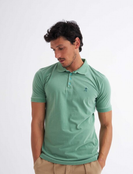 Remera polo Boulder Verde