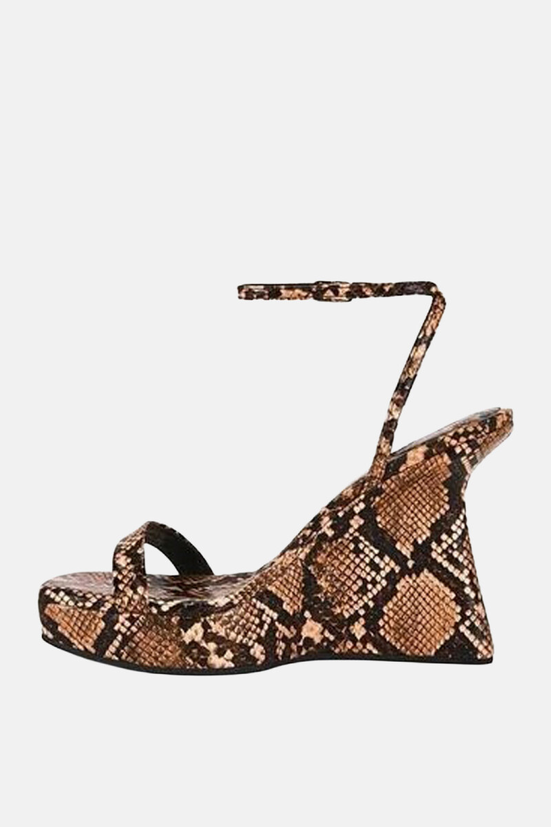 SANDALIA FLAUNTING Serpiente