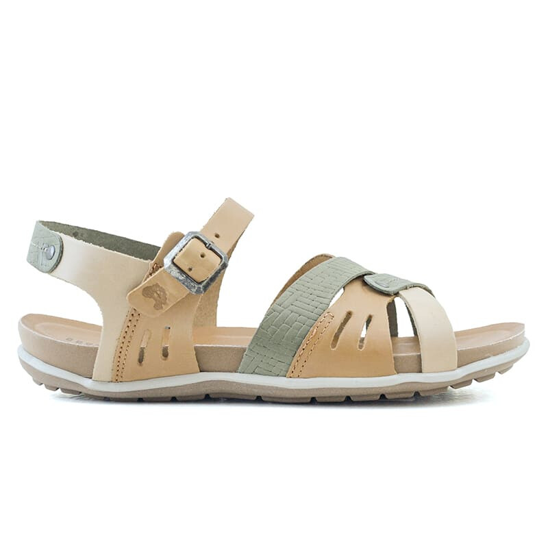 Sandalias Country de Mujer - 36785 Verde-marron