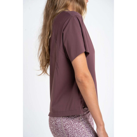 Remera Fitness Malva