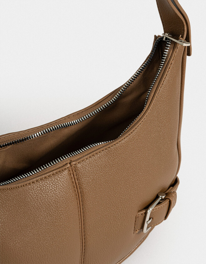 Bandoleras Bandolera Con Hebillas - Marron Camel