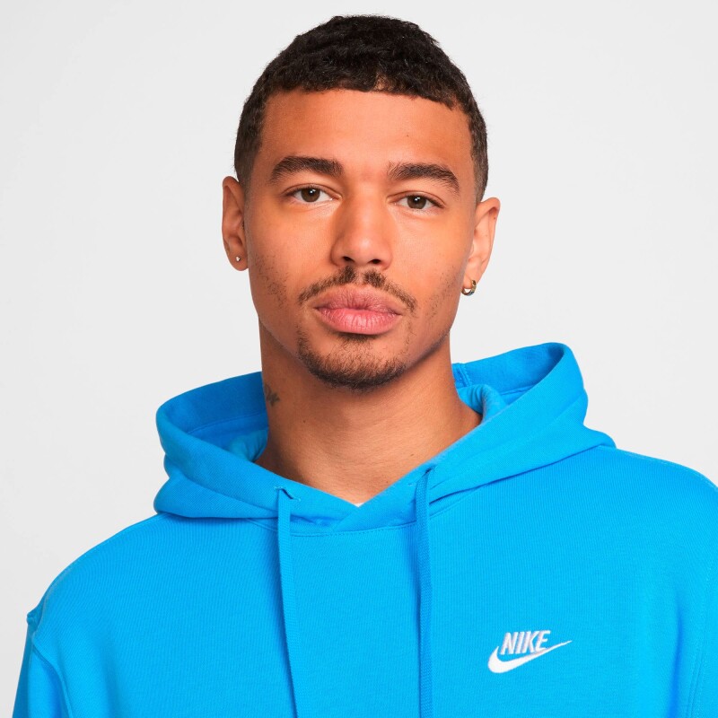 Sportswear Club Hoodie Pullover Azul