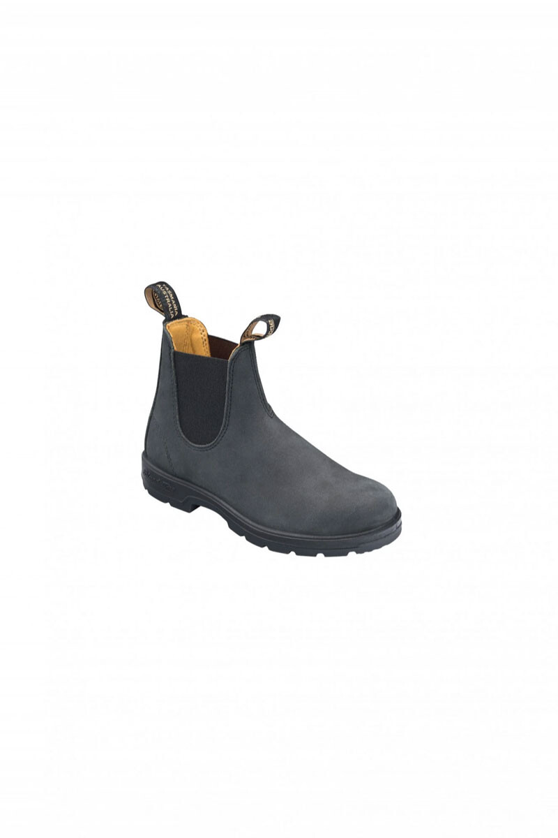 Botas 587 Elastic Side V Cut Rustic Black