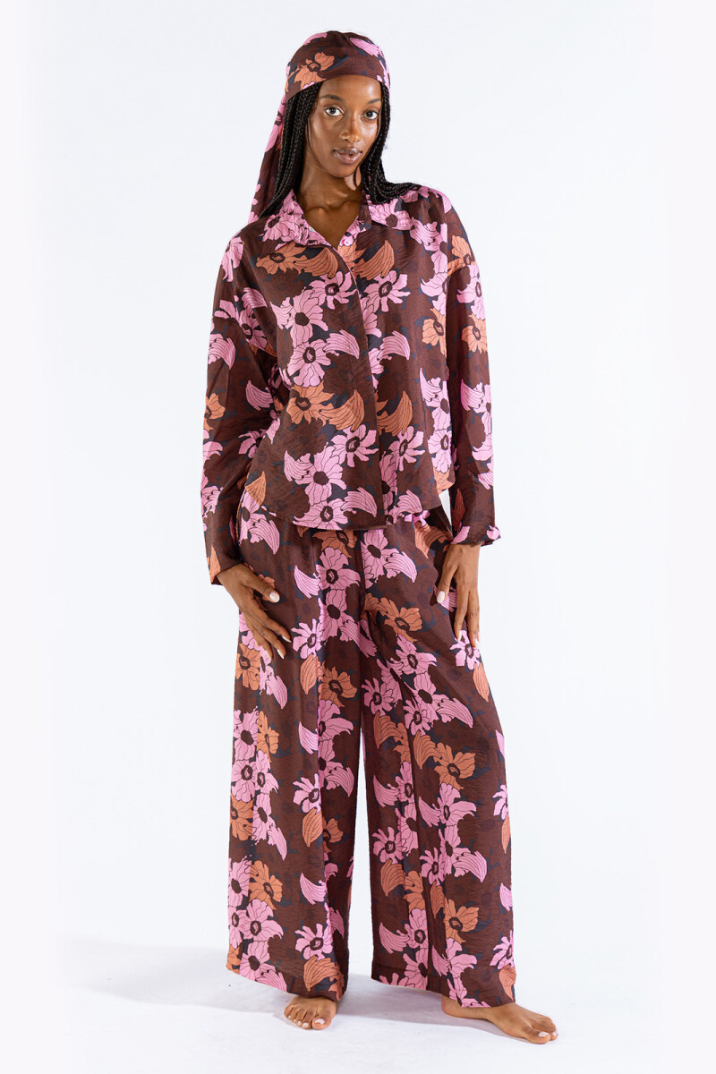 NAT PANTS Broken Flowers