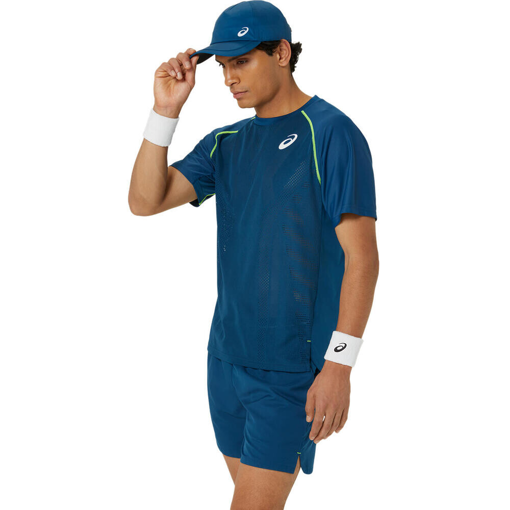 Men Match Actibreeze Ss Top - Hombre Mako Blue