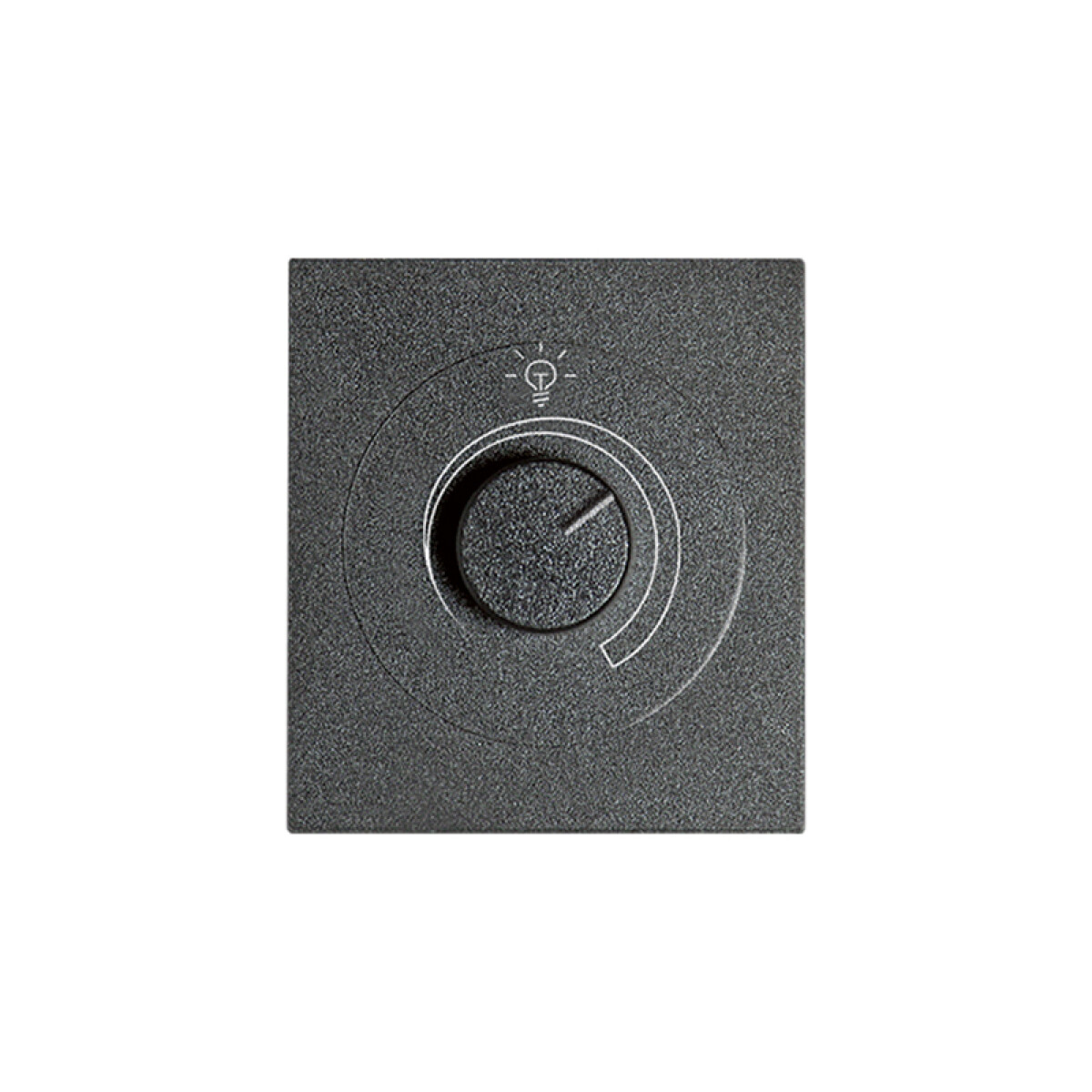 Módulo dimmer LED rotativo Bivolt 2 mód. grafito - C56126 