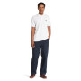 Polo Oyster River Manga Corta Regular Fit Hombre White