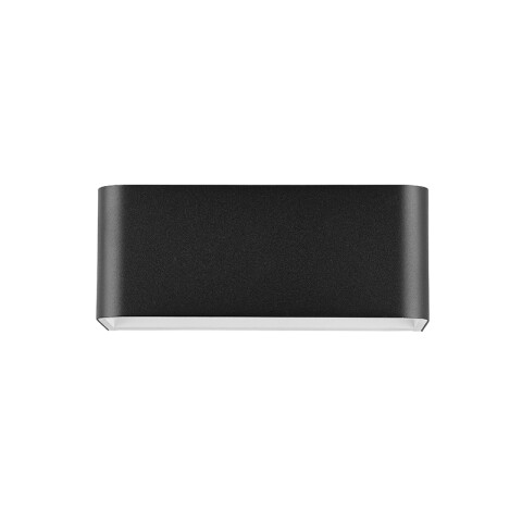 Lámpara de pared LED 10W aluminio negro SANIA4 EG1175X