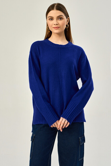 Sweater Carroll Azul Electrico