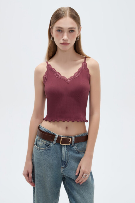 Tops Stussy Magenta