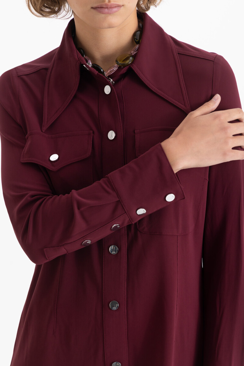 CAMISA MIRANDA Bordo