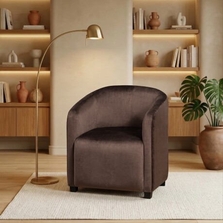 BUTACA POLTRONA SILLÓN SOFÁ 1 CUERPO Color Café