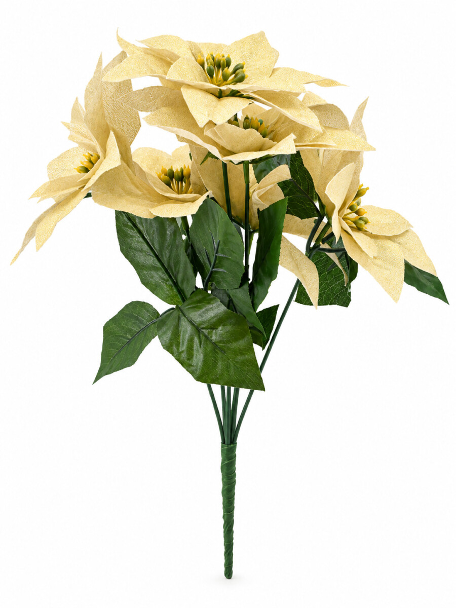 FLOR DE LIZ RAMO - DORADO 