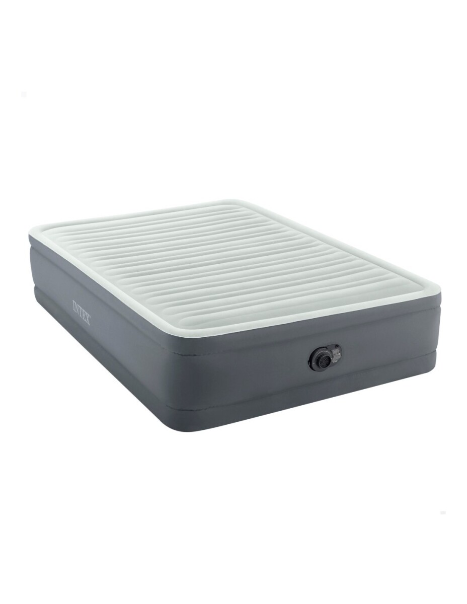 INTEX CAMA DE AIRE PREM-AIRE® TECNOLOGIA FIBER TECH DE DOBLE BASE 2 PLAZAS QUEEN 